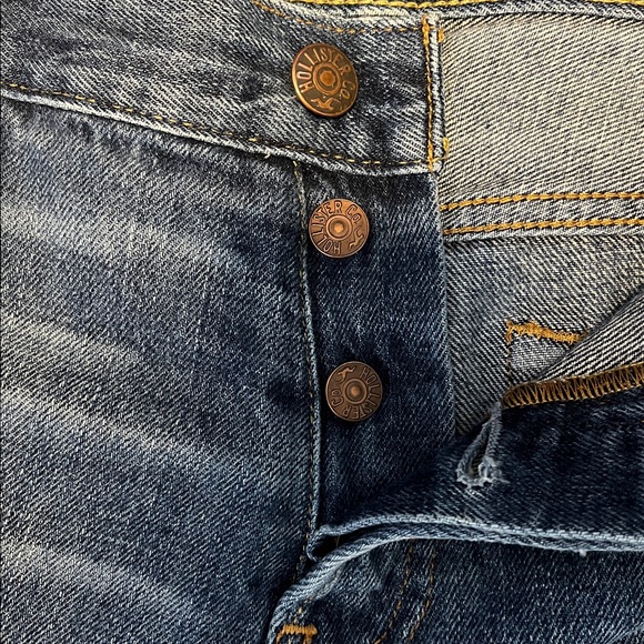 Hollister Blue Denim Jeans - Picture 3 of 5